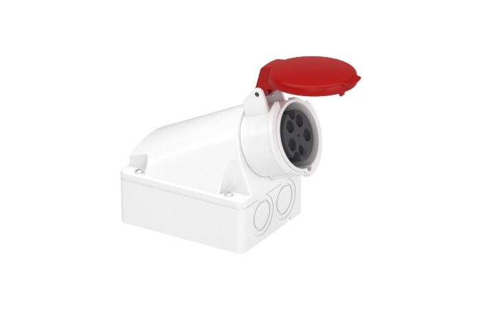SCHNEIDER Zásuvka 83109 16A 3P+N+PE 400V IP44