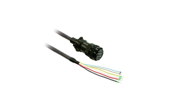 SCHNEIDER Silový kabel 5m stíněný 6mm², BCH2 brake MIL conn.