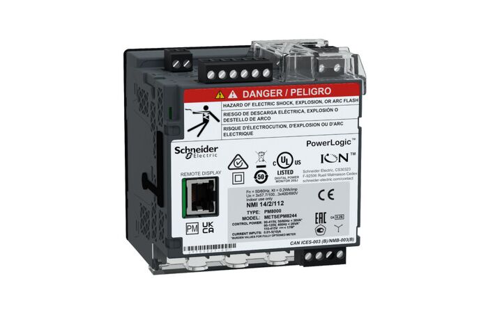 SCHNEIDER Analyzátor PM8244 s ext displejem pro mo