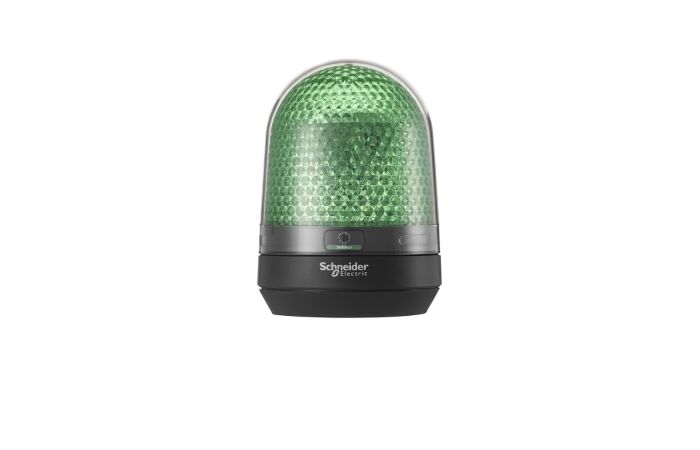 SCHNEIDER Rotační maják, bez bzučáku, DC 12～24 V, zelená