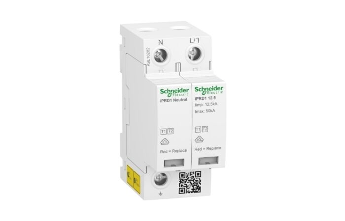 SCHNEIDER Svodič přepětí T1+T2 Acti9 iPRD1 12.5 1Pól
