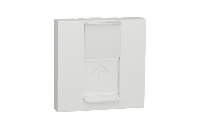 Deska Unica RJ45 Keystone centr. 2m bílá