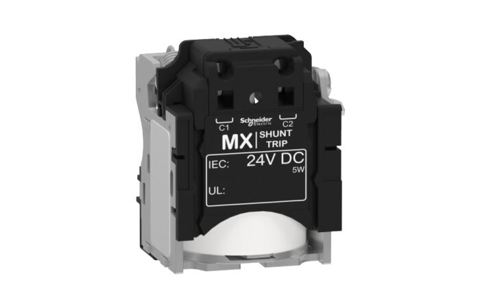SCHNEIDER Spoušť LV429390 MX 24V DC napěťová