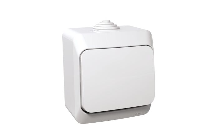 SCHNEIDER Vypínač CEDAR WDE000510 č.1 bílá IP44