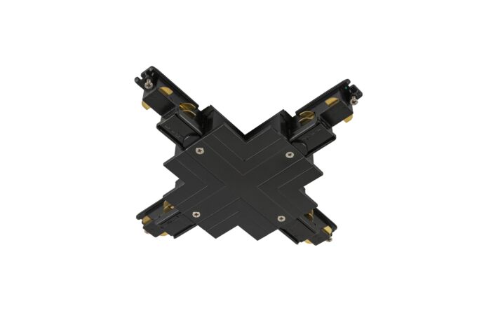 SLV Spojka X pro S-TRACK 3fázovou montážní lištu  DALI černá