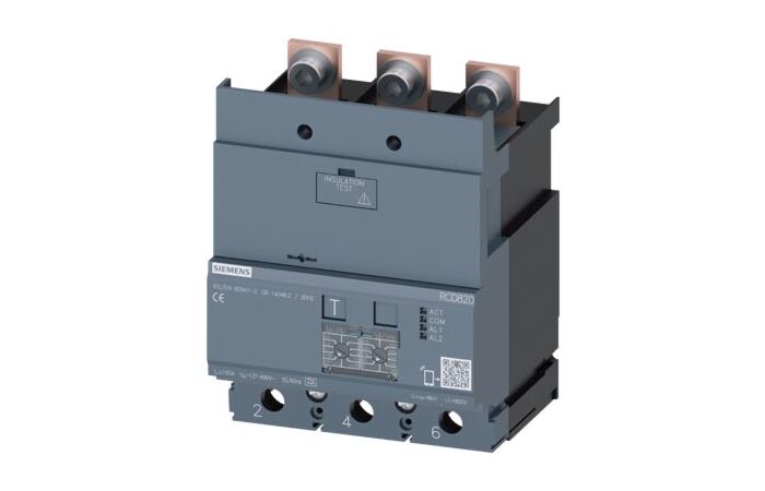 SIEMENS Ochranný přístroj diferenčního proudu RCD820 3VA9123-0RL30