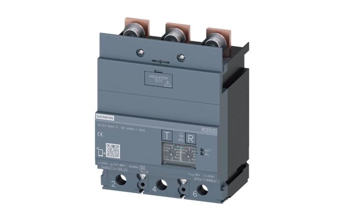SIEMENS Ochranný přístroj diferenčního proudu RCD520 3VA9213-0RL20