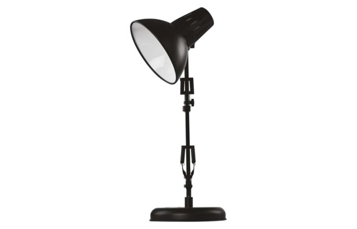 EMOS Svítidlo DUSTIN 25W E27 lampa stolní IP20 černá