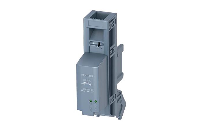 SIEMENS  Víko se signalizací stavu pojistek velikost 00, 1pól, se signalizací EFM15, AC 110-690 V  typ 3NP1931-1GB41