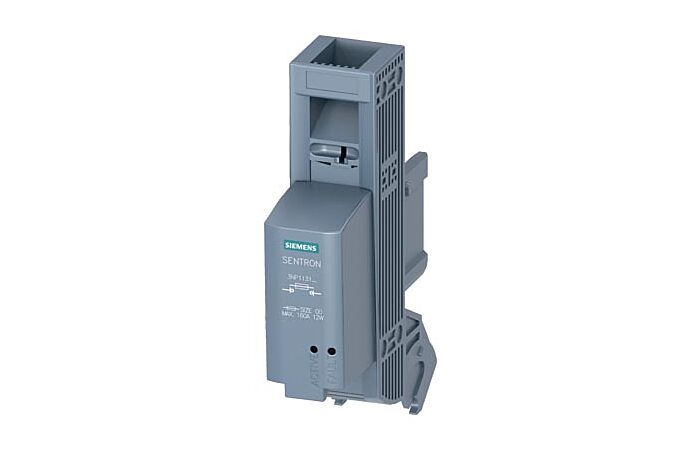 SIEMENS  Víko se signalizací stavu pojistek velikost 00, 1pól, se signalizací EFM15, AC 24-230 V / DC 24-250 V (L+ L-)  typ 3NP1931-1GB43
