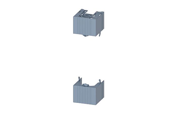 SIEMENS  Kryt připojovacího prostoru velikost 1, pro 1pól. provedení, sada horní a dolní kryt  typ 3NP1941-1CB00