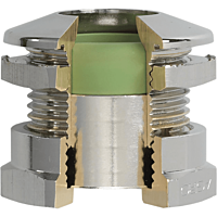 Kableová vývodka Progress ultraFLAT, ner