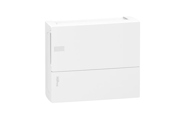SCHNEIDER Skříň MINI PRAGMA 12TE na omítku, bílé dveře, IP40