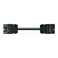 WAGO Kabel 771-9995/006-501 Konfekcionovaný propojovací Zásuvka–zástrčka, černá