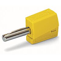 WAGO Konektor 215-511 Banánkový Pro průměr zásuvky 4 mm Žlutá