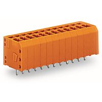 WAGO Svorka 739-336 na desky plošných spojů 1,5 mm² Rozteč 3,81 mm, oranžová