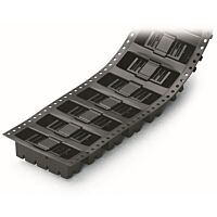 WAGO Konektor 733-364/105-604/997-406 s pájecími piny THR Pájecí kontakt 0,8 × 0,8 mm Úhlové provedení, černá