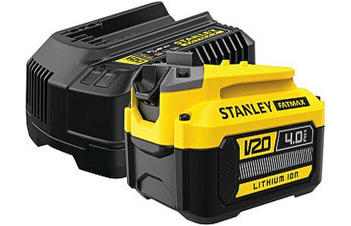 STANLEY Sada startovací SFMCB14M1 FATMAX V20 18V 4,0Ah baterie a nabíječka