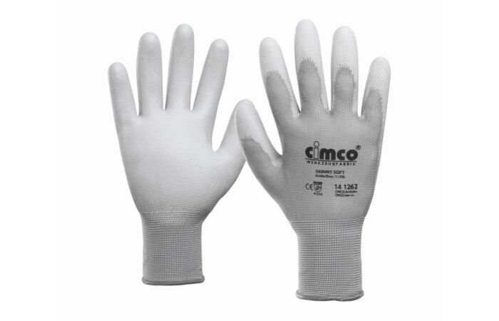 CIMCO Ochranné pracovní rukavice SKINNY SOFT, velikost 8 (1 pár)