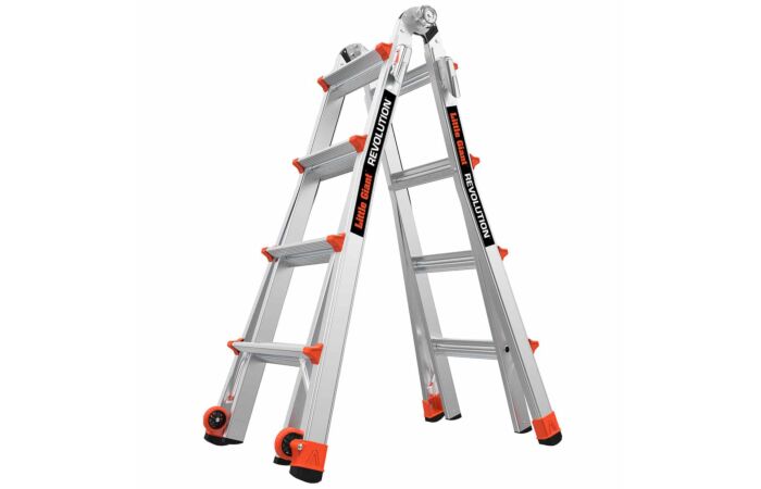 LITTLE GIANT Žebřík REVOLUTION M17 výsuvný 274–457 cm