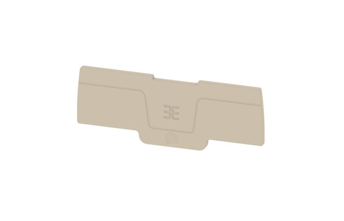 WEIDMULLER Bočnice SEP 4C 2.5, 82.1 mm x 2.1 mm, Tmavě béžová
