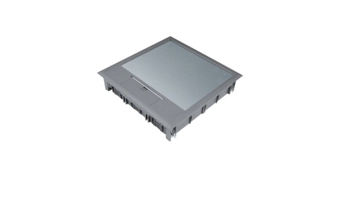 TEHALIT Víko VQ12057011 podlahové krabice Q12, šedá