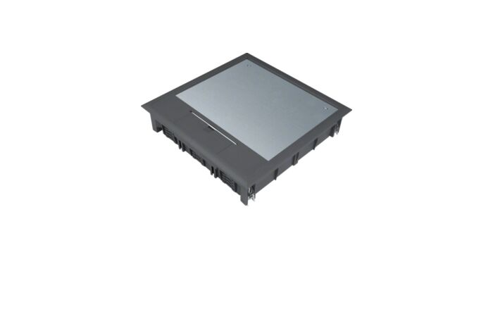 TEHALIT Víko VQ12059005 podlahové krabice Q12, černá