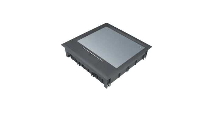 TEHALIT Víko VQ12129005 podlahové krabice Q12, černá