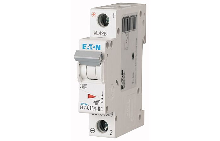 EATON Jistič 16C/1N-DC PL7