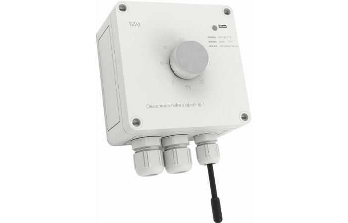 Termostat TEV-3 AC 230V IP65