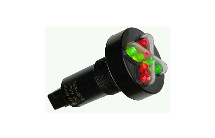 ELECO Signálka SUS-95 G/R 230VAC zel./rudá