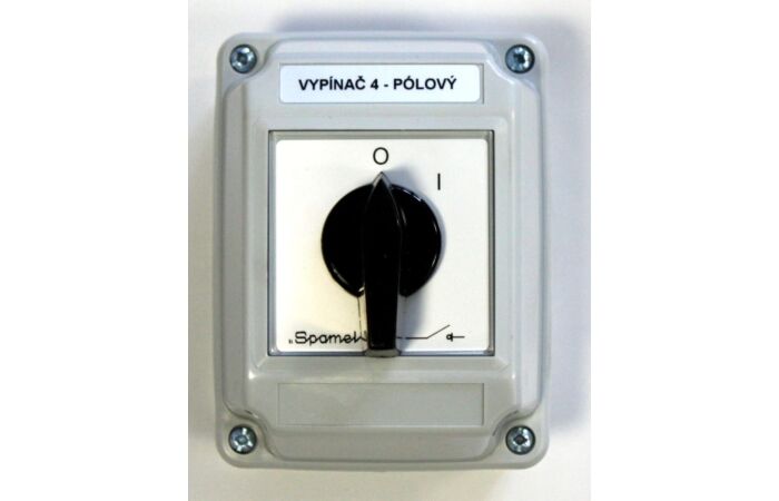 SPAMEL Spínač LK 16R/2.8210 16A 0-1 4p OB2 IP65
