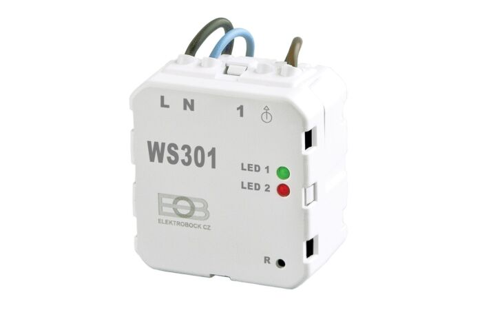 ELEKTROBOCK Přijímač WS301 16A / 250 VAC IP20 do instalační krabice