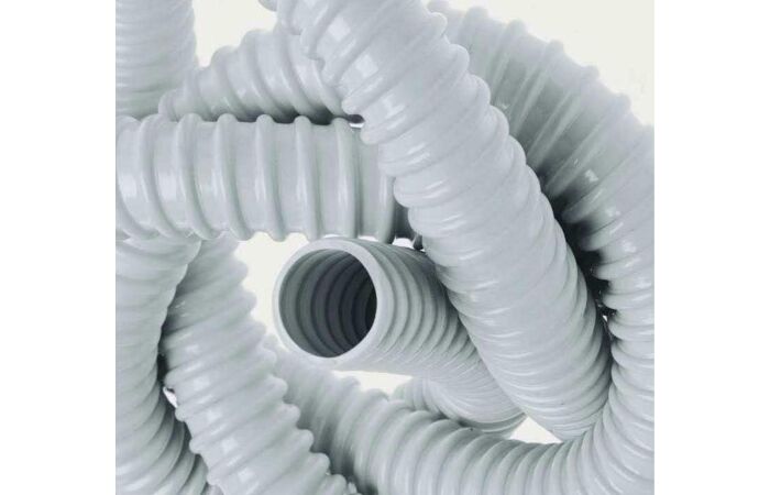 SCAME Trubka ohebná SPIREX GUS Ø 8,0/12,1mm, 320N, –5 až +60°C, PVC samozhášivé, šedá