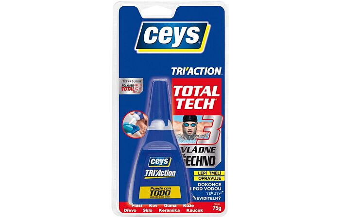 CEYS Lepidlo TRI’ACTION univerzální 3v1 75g