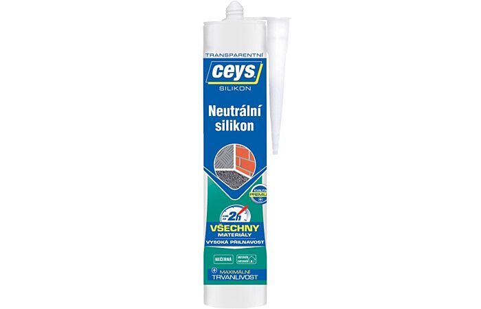 CEYS Silikon neutrální 280ml transparentní