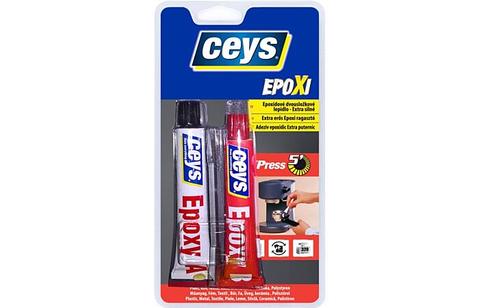 CEYS Lepidlo EPOXI dvousložkové epoxidové rychle tvrdnoucí 30ml