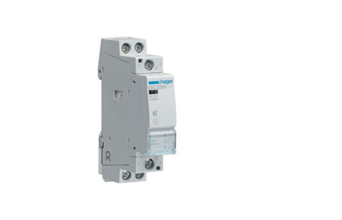 HAGER Stykač ESC225S 2S 25A 2,2W 230VAC