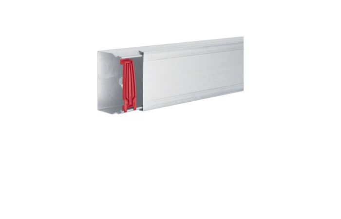 TEHALIT Kanál LFS6010009010 kabelový, 60x100 s víkem a příchytkami, bílá barva, délka 2m