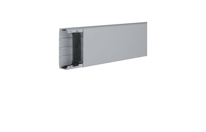 TEHALIT Kanál LF4011007030 kabelový, 40x110 s víkem a příchytkami, šedá barva, délka 2m