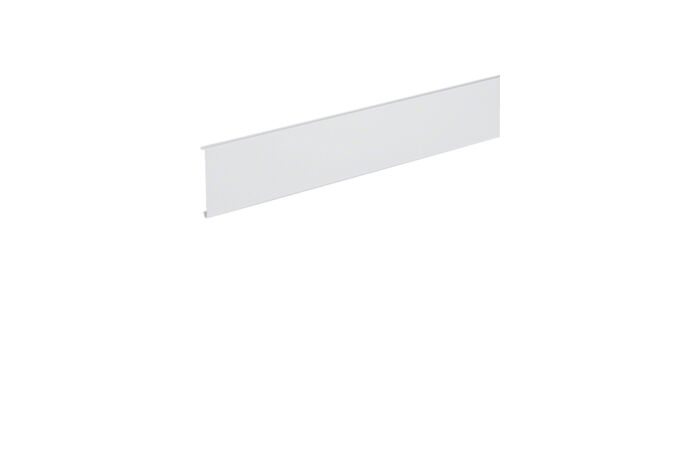 TEHALIT  Víko BRS08029010 parapetního kanálu, šířka 80mm, ocel, bílá barva, délka 2m
