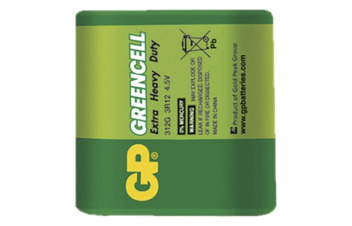 GP Baterie plochá GREENCELL 3R12G (3R12) 4,5V