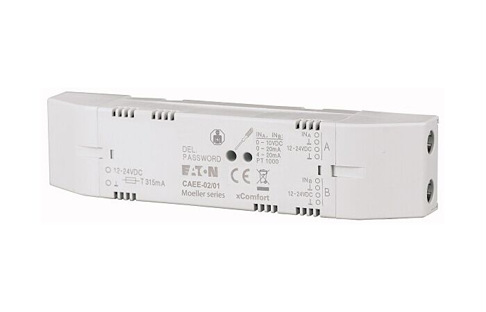 EATON Aktor CAEE-02/01 analogový (teplota. vlhkost, kvalita vzduchu) 2kanálový  xComfort IP20