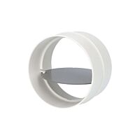 VENTS Spojka vnitřní 4141 200mm s klapkou PVC