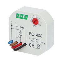 F&F Relé PO 406 časové s doběhem
