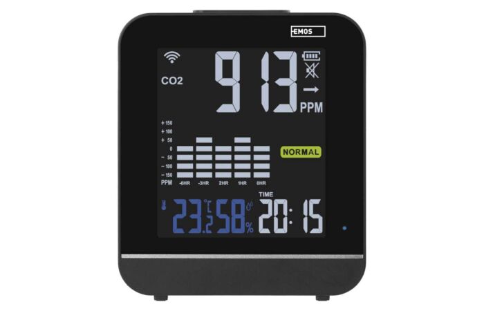 EMOS Monitor kvality ovzduší GoSmart wifi