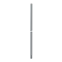 OBO BETTERMANN Jímací tyč, se závitem, 1000mm, Hliník, Alu  typ 101 ALU-1000