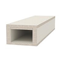 OBO BETTERMANN Protipožární kanál PYROLINE Con, EI30-EI60, 1000x200x120, šedá Odlehčený beton se skleněnými vlákny  typ PLCD D091220