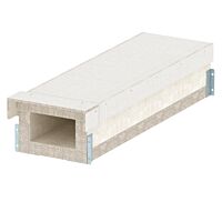 OBO BETTERMANN Protipožární kanál PYROLINE Con, EI30-EI60, 1000x200x120, šedá Odlehčený beton se skleněnými vlákny  typ PLCS D091220