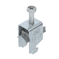 OBO BETTERMANN Třmenová příchytka, 1-nás, 12-16mm, Ocel, St, žárově zinkováno ponorem, DIN EN ISO 1461 typ BS-N1-K-16 FT